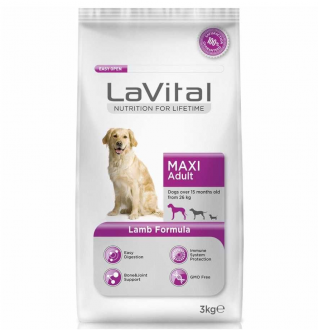 LaVital Adult Maxi Kuzu Etli 12 kg Köpek Maması kullananlar yorumlar